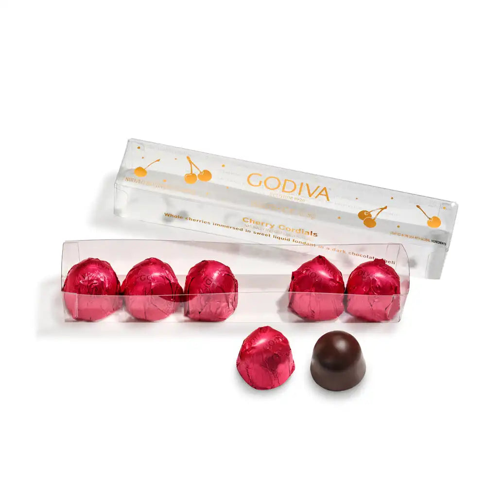 Dark Chocolate Cherry Cordials, 6 pc.