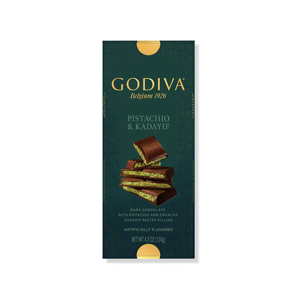 Pistachio & Kadayif Dark Chocolate Bar