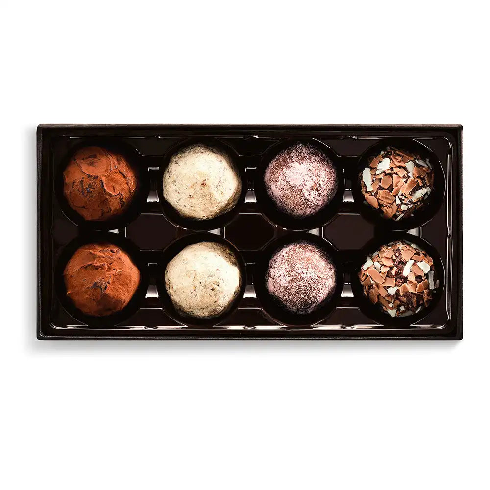 Signature Chocolate Truffles Gift Box, Holiday Edition, 8pc.